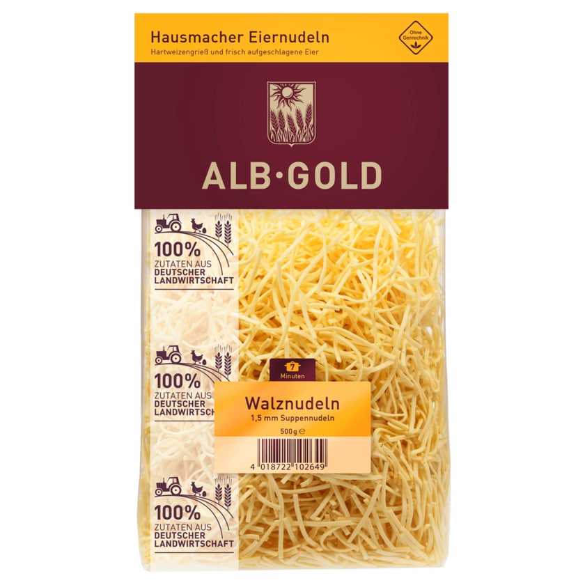 Alb-Gold Suppenwalznudel 1,5mm 500g
